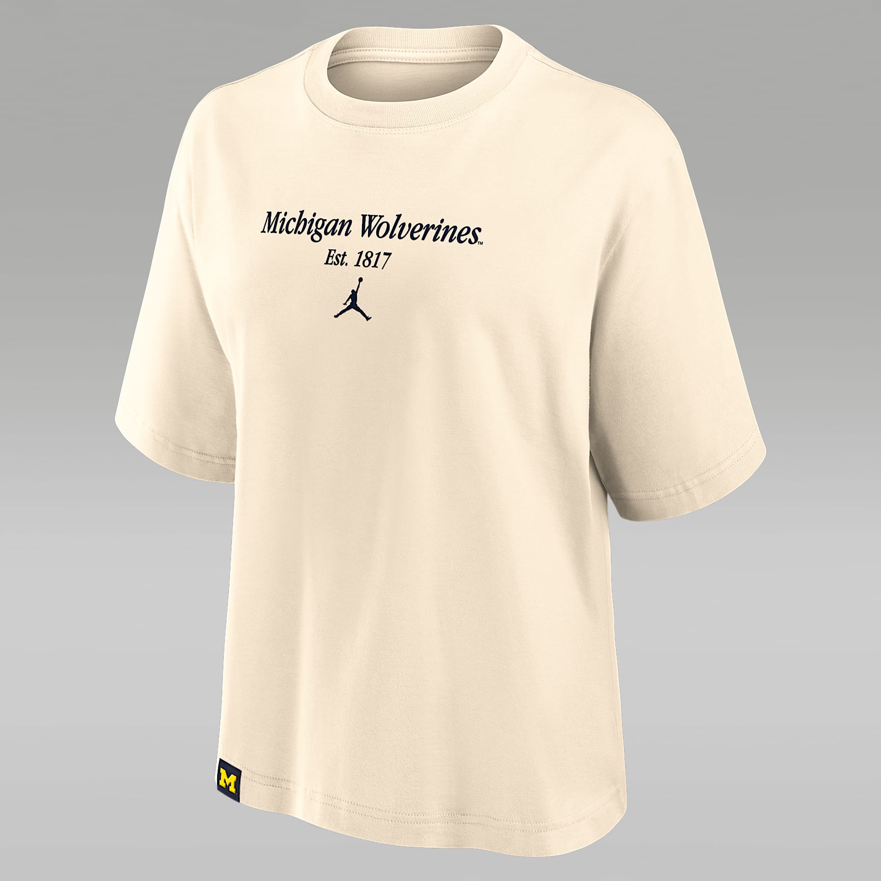 Michigan Established Tag Boxy Women's Jordan Brand College T-Shirt